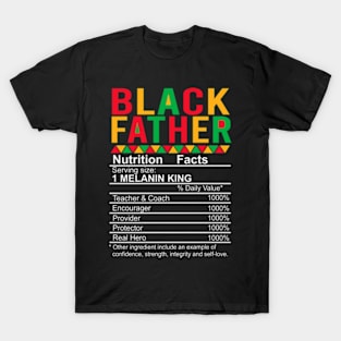 Juneteenth Dad Black Father Dope Black Dad King Father's Day T-Shirt